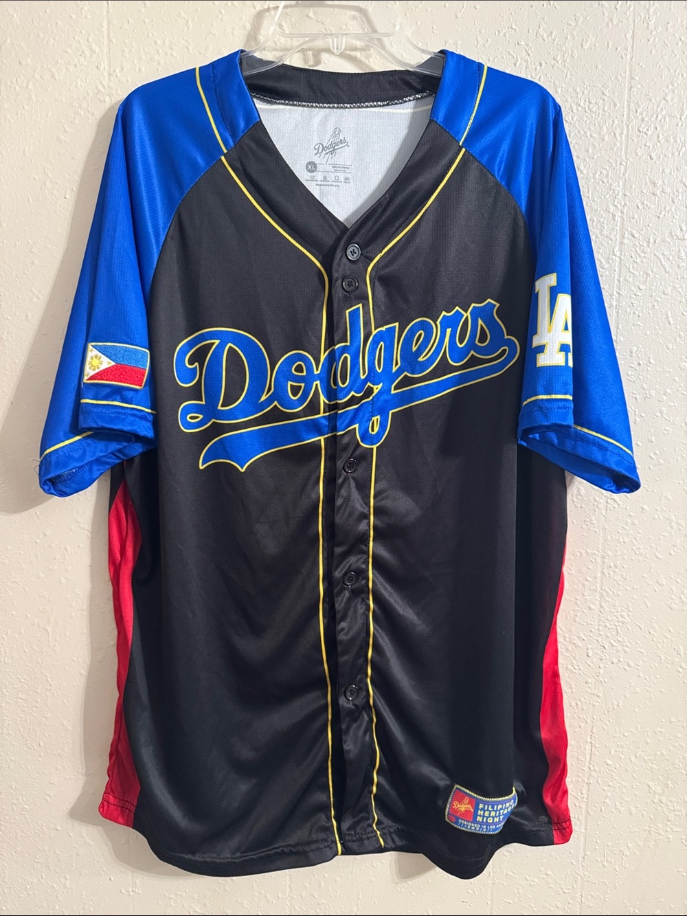 Los Angeles Dodgers Filipino Heritage Night giveaway jersey from the 2024 season